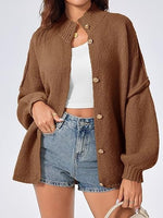 Women's Oversized Lantern Sleeve Cardigans