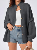 Women's Oversized Lantern Sleeve Cardigans