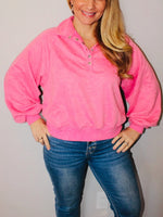 Women's Chill Vibe Oversized V-Neck Top