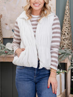 Women's Cropped Puff Vest