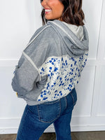 Women's Patchwork Hoodie