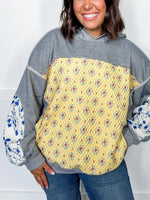 Women's Patchwork Hoodie