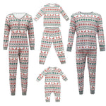Reindeer Print Family Pajamas