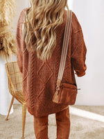 Women's long-sleeved sweater dress