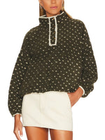 Women's Heart Sherpa Fleece Pullover