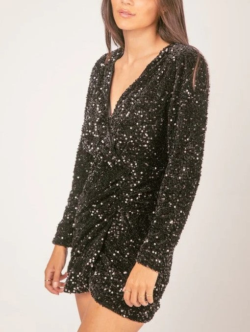 Women's Shimmer Sequin Dress