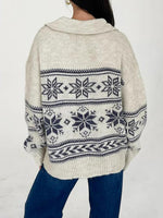 Women's Winter Snowflake Sweater