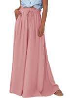 Women's Soft Floral Print Wide Leg Pants