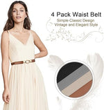 Women’s Skinny Dress Belts: Elastic Retro Waist Belts for Versatile Styling