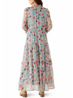 Women's Casual Boho Breeze Drawstring Maxi Dress