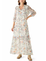 Women's Casual Boho Breeze Drawstring Maxi Dress
