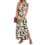 Summer Dresses for Women 2026 Wrink Free Beach Vacation Dress Sundresses Ladies Tropical Pockets Maxi Dress
