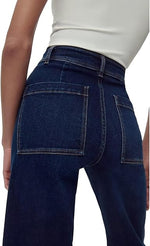 Supgoreou Women's Wide Leg Jeans: High Waisted Trendy Flare for Effortless Chic