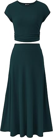 Women's 2026 Summer&Spring Two Piece Skirt Set