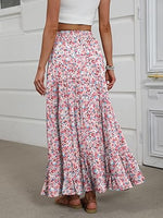 Women's Mock-Neck Matching Set: Effortless Wrinkle-Free Knit Midi Skirt Outfit