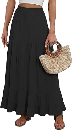 Women's Mock-Neck Matching Set: Effortless Wrinkle-Free Knit Midi Skirt Outfit