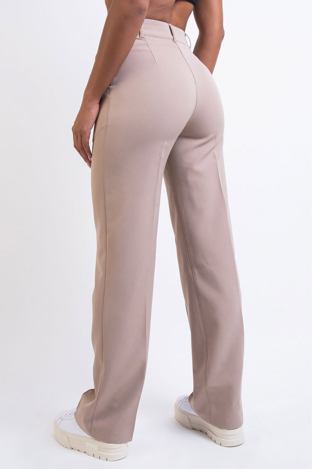 Casual High Waist Suit Jeans