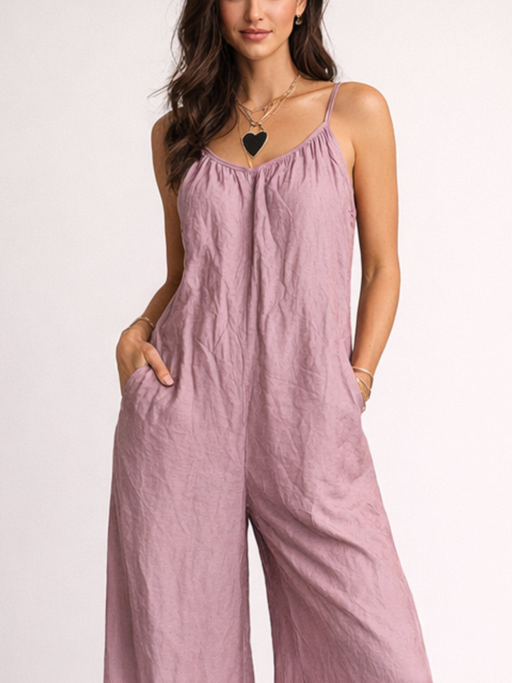 Women's Relaxed Fit Jumpsuit for Spring