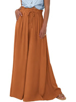 Women's Soft Floral Print Wide Leg Pants