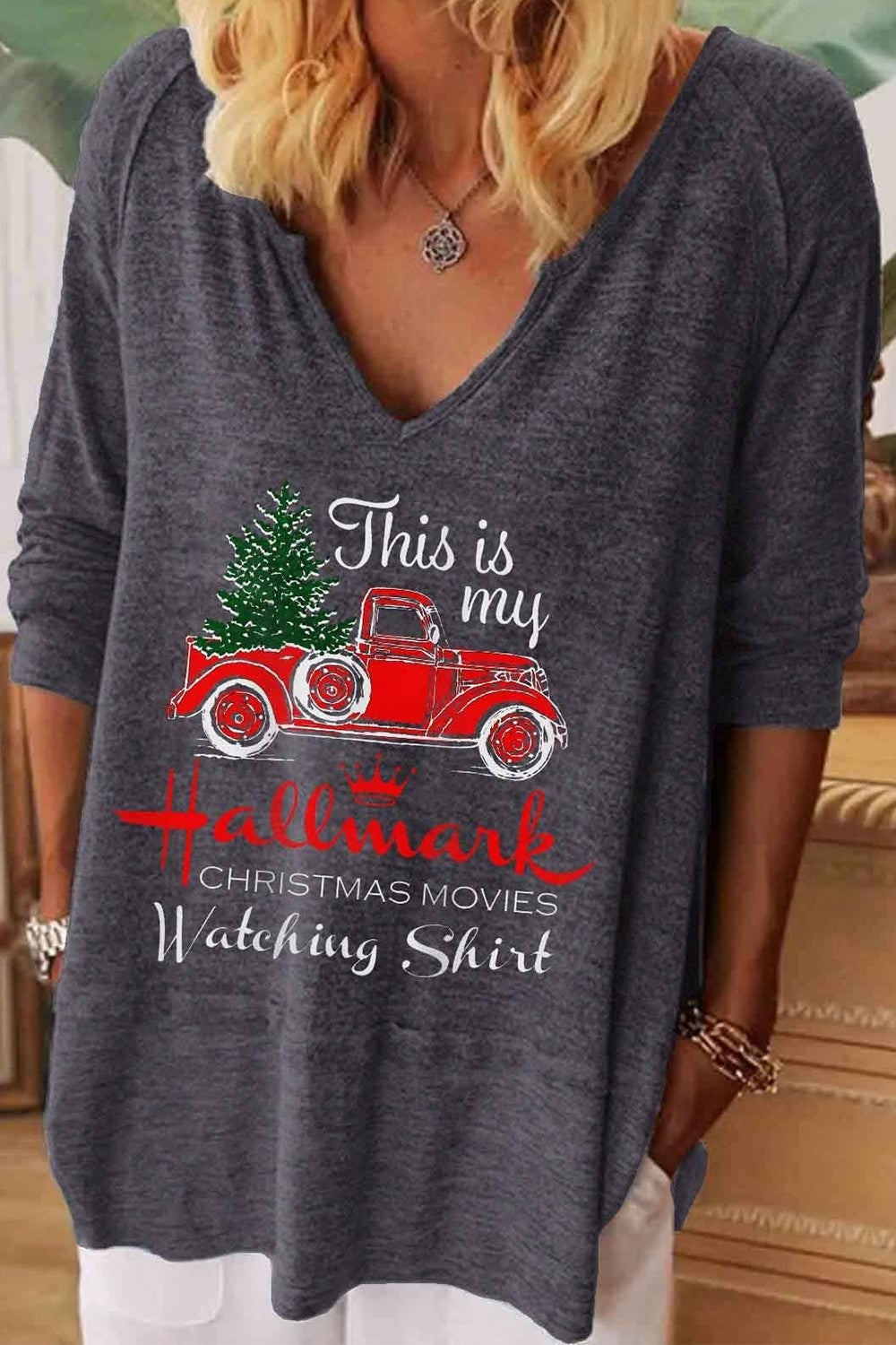 This Is My Hallmark Christmas Movies Watching Sweatshirt
