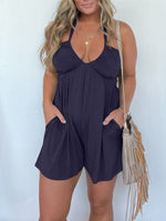 Hot Sale Halter Neck Romper