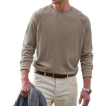 Men's Cotton Casual Crew Neck Tops