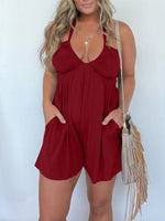 Hot Sale Halter Neck Romper