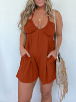 Hot Sale Halter Neck Romper