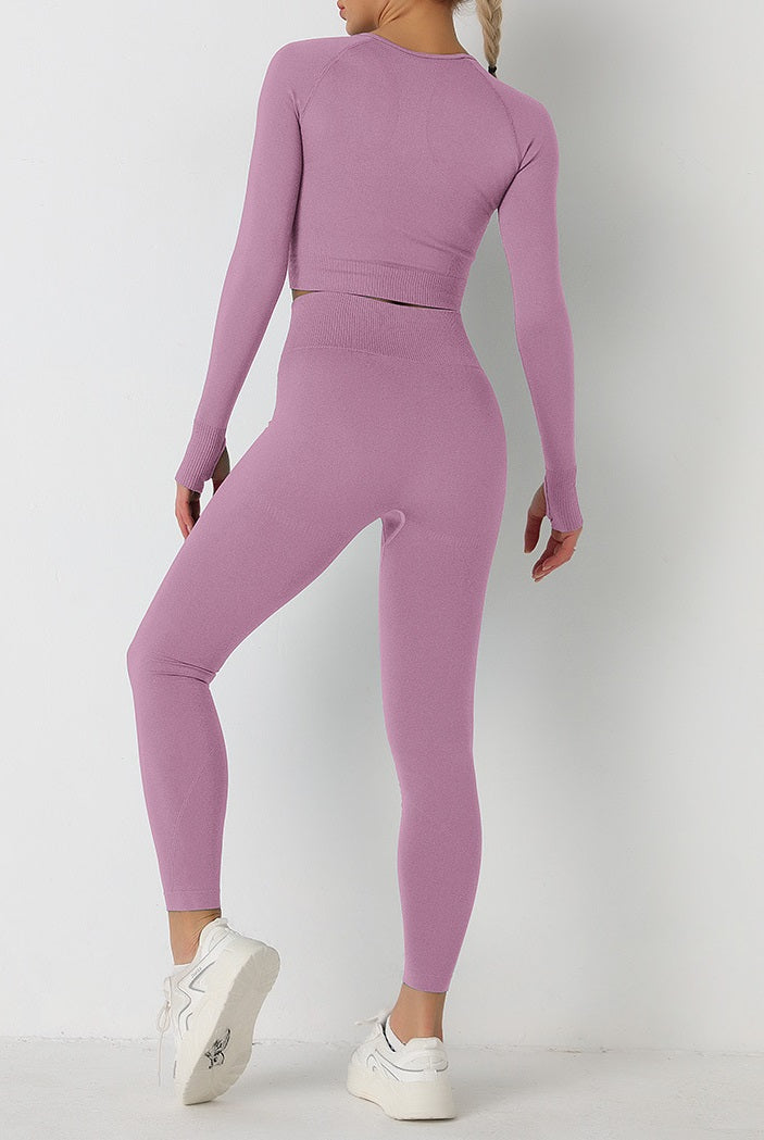 Yoga Workout Bundle Top+Legging Set