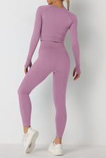 Yoga Workout Bundle Top+Legging Set