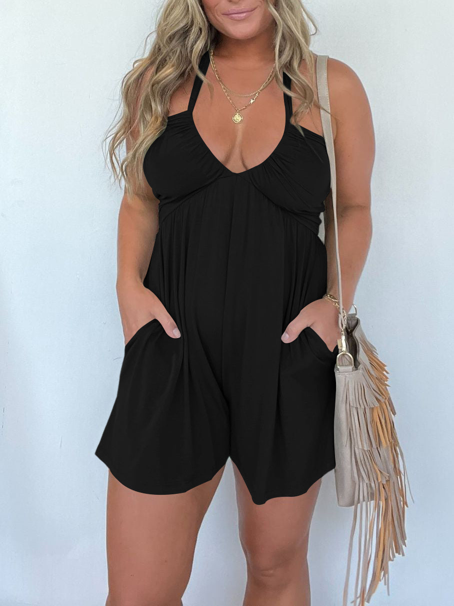 New Halter Neck Romper