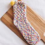 Winter Fuzzy "Cupcakes" Sock