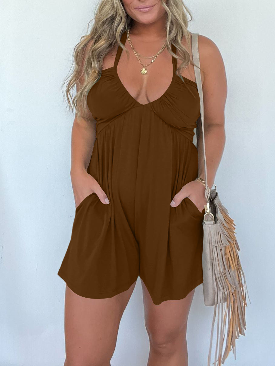 New Halter Neck Romper