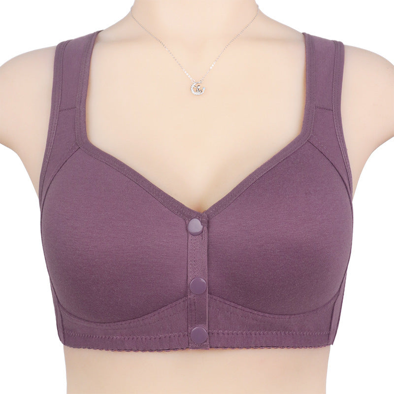 Comfortable & Convenient Front Button Bra