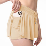 2 in 1 Tennis Shorts Large Size