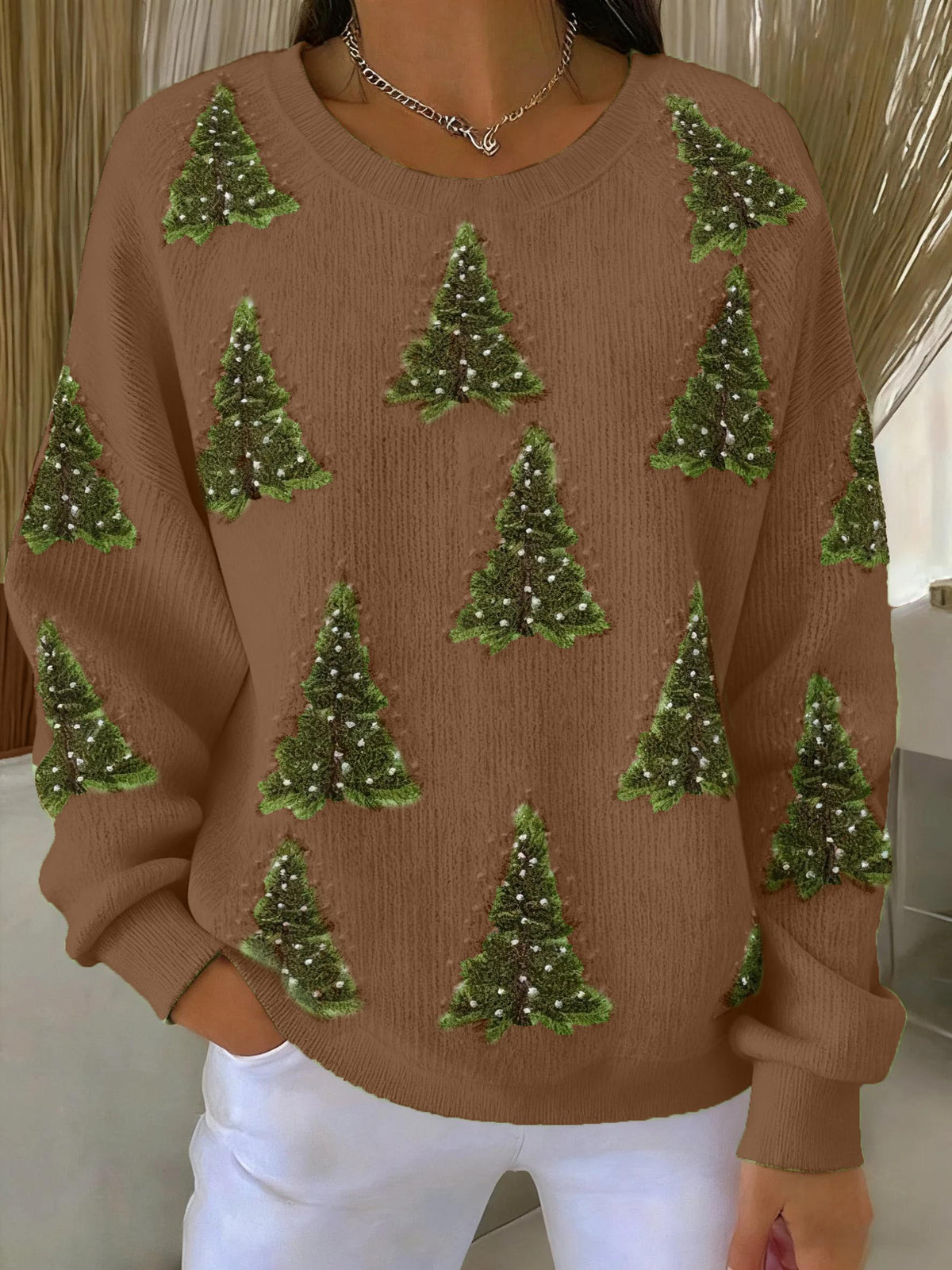 Women's Christmas Tree Sweater