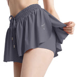 2 in 1 Tennis Shorts Large Size