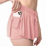 2 in 1 Tennis Shorts Large Size