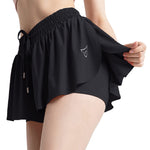 2 in 1 Tennis Shorts Large Size