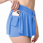 2 in 1 Tennis Shorts Large Size