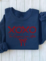 Women's Valentine's Edgy XOXO Graphic Sweatshirt
