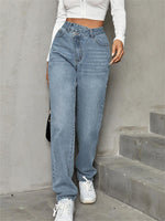 Trendy Straight Loose Jeans