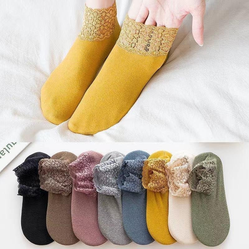 (?EARLY CHRISTMAS SALE - 48% OFF) New Fashion Lace Warmer Socks