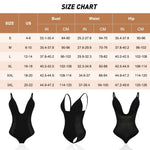 U-plunge Shapewear Low-back Bodysuit for Women