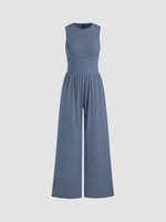 Sleeveless Tank Top Casual Jumpsuit
