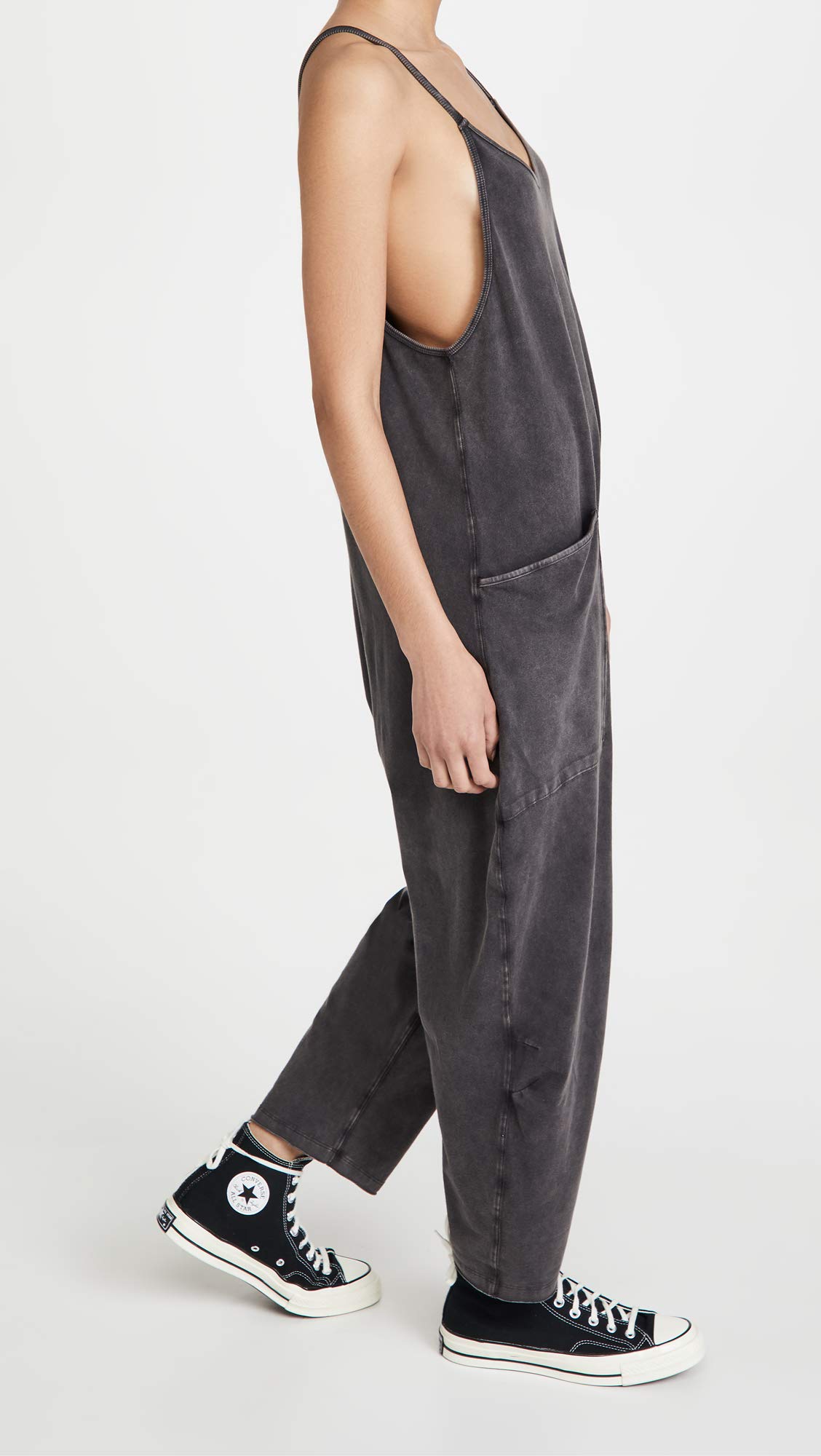 Women's Wide Leg Jumpsuit with Pockets