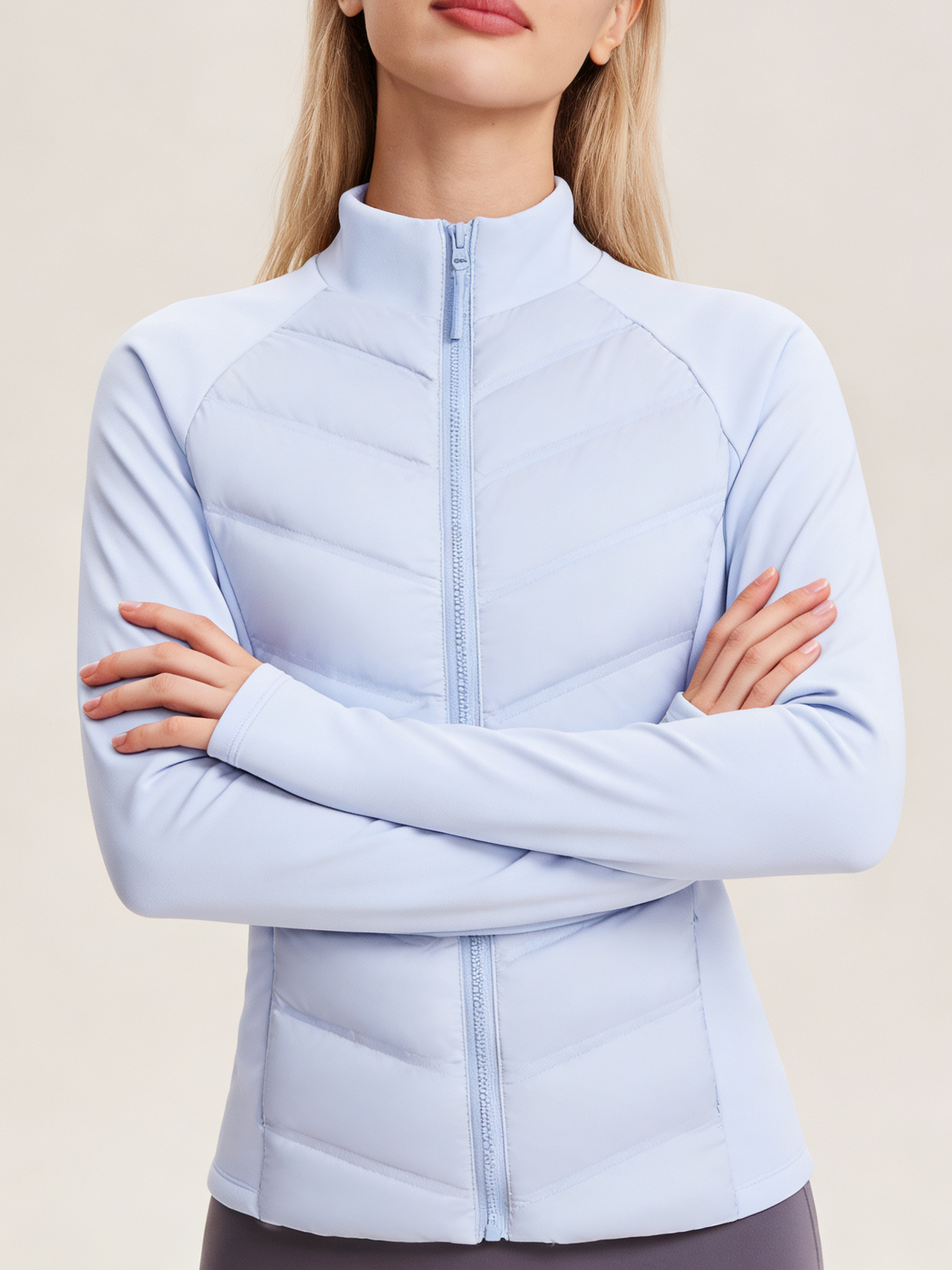 Women's Lightweight Stand-Collar Down Jacket