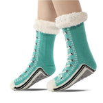 ??Ultra-thick Cashmere Slipper Home Socks