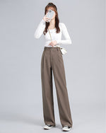The Unique Effortless High-waisted Wide Leg Pants