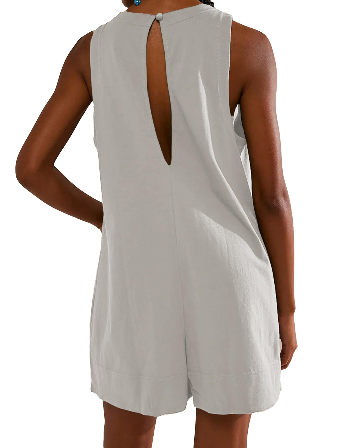 Women's Casual Rompers with Pockets